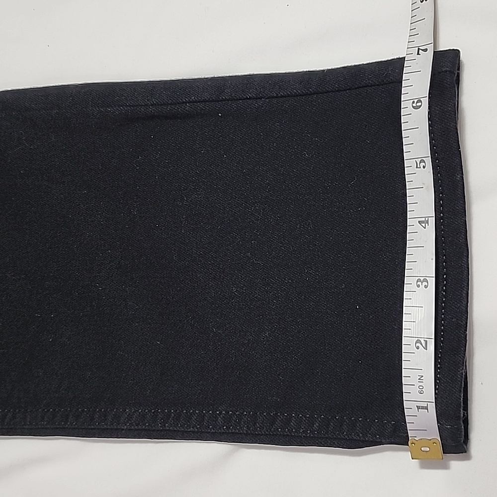 CALVIN KLEIN JEANS MENS DENIM BLACK SLIM JEANS W32 X L30 - Picture 10 of 16